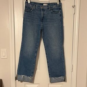 Loft cuffed jeans